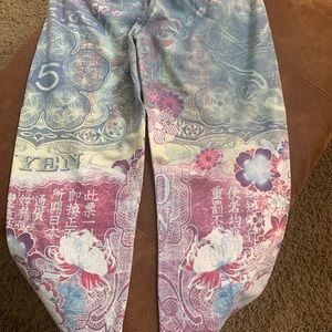 Lucky Brand, Lucky money cropped sweatpants